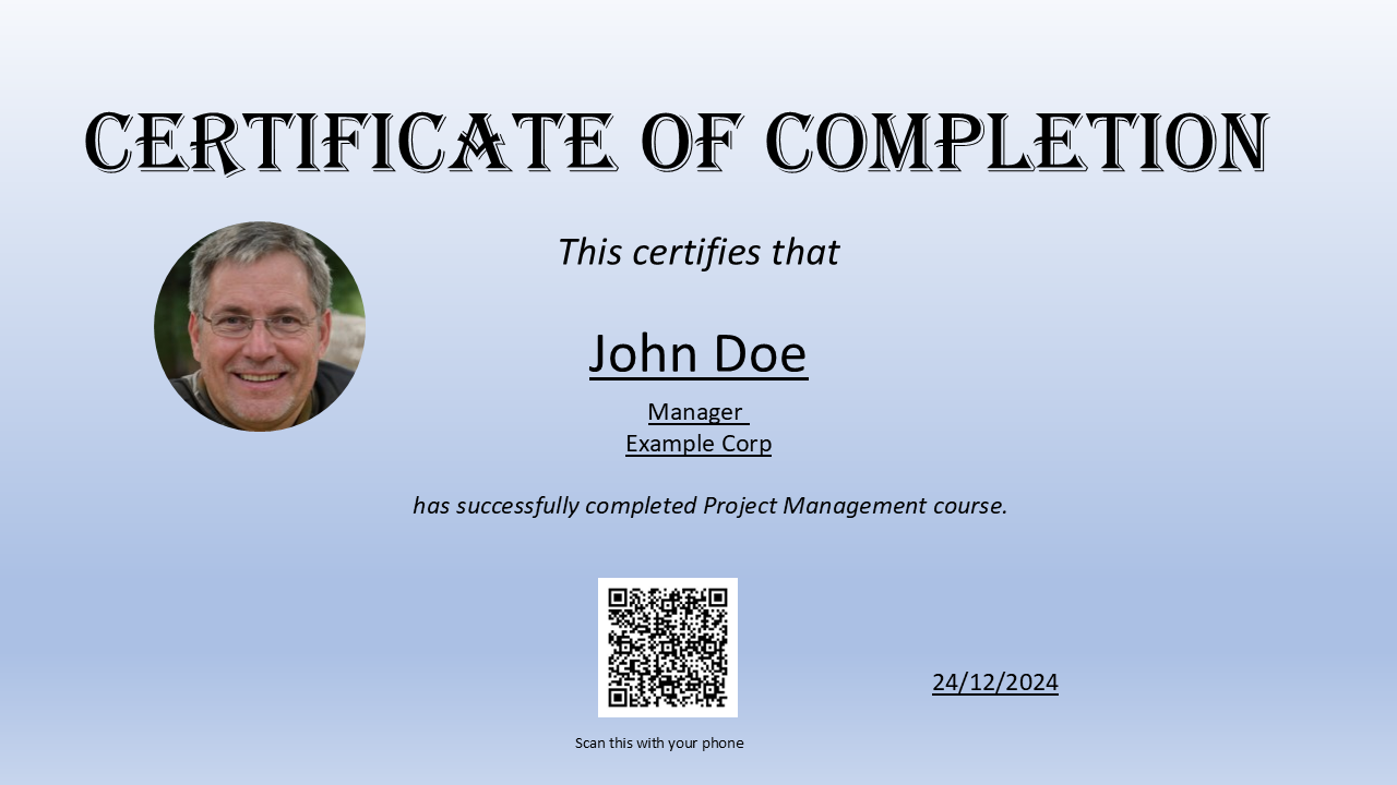 JSON in PowerPoint: The resulting presentation preview with JSON data imported JSON in PowerPoint: The resulting presentation preview with JSON data imported